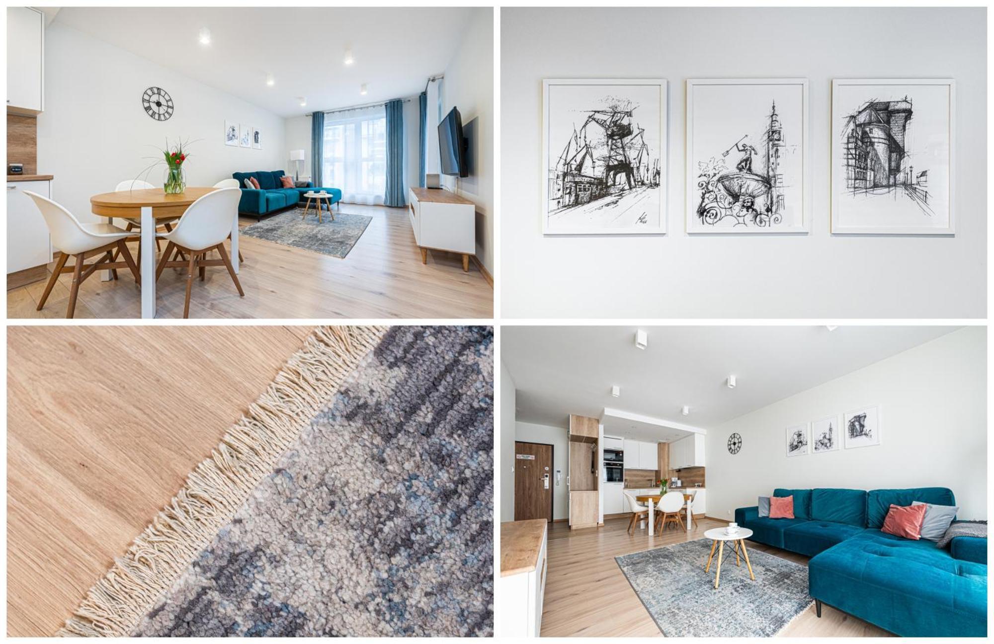 Tri-City Apartament Posejdon Gdansk Bagian luar foto