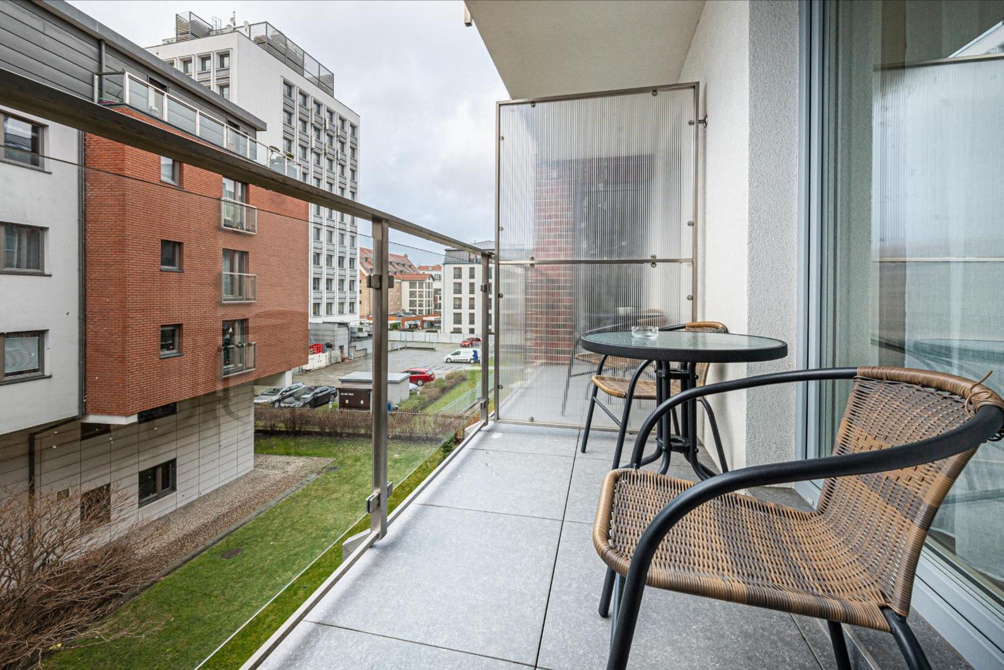 Tri-City Apartament Posejdon Gdansk Bagian luar foto
